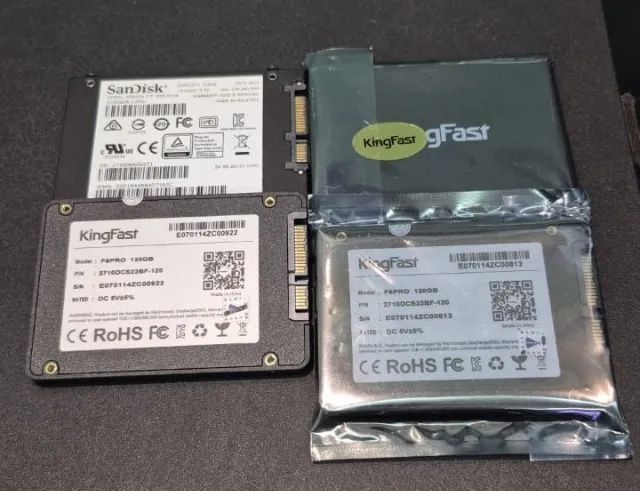 SSD Kingfast 120GB e outros... - Foto 2