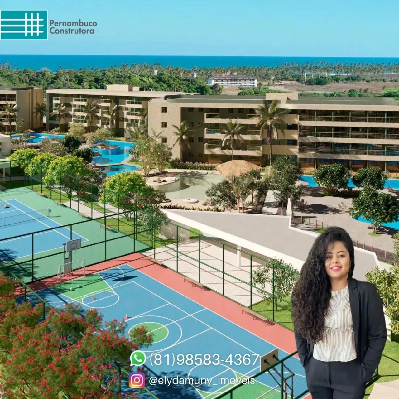 Excelentes Flats Studios em lindo Resort na Praia de Muro Alto | My Beach Experience