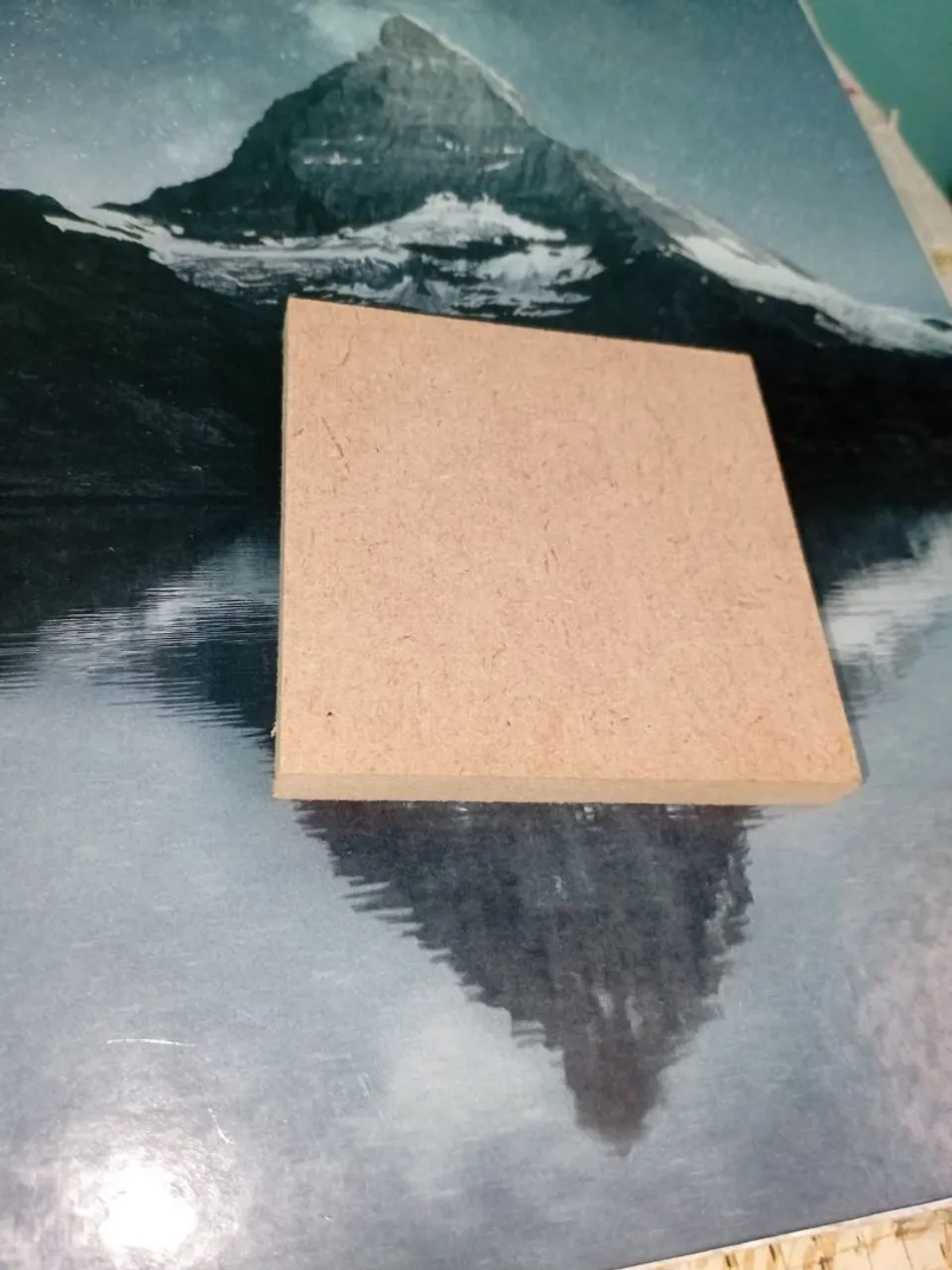 Base quadrada MDF 7,5x7,5 (kit com 4)