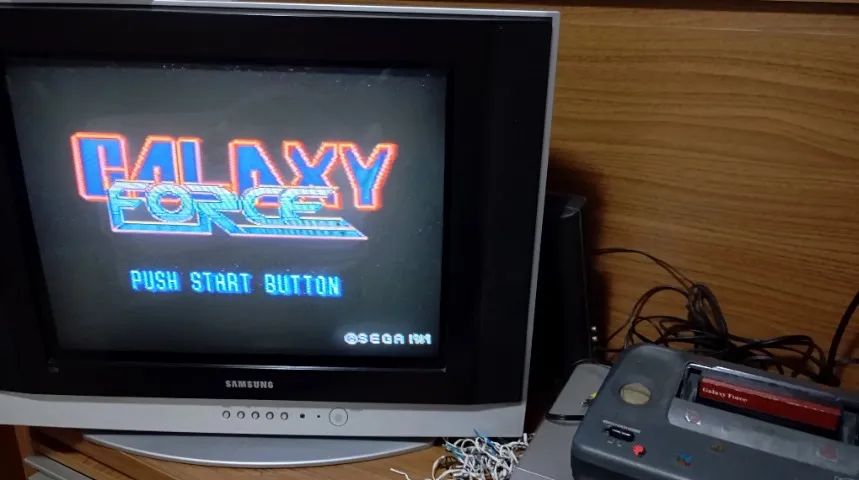 Cartucho Master System Galaxy Force Tec Toy - Foto 3
