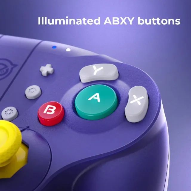 Controle Premium NYXI Wizard Estilo GameCube para Nintendo Switch