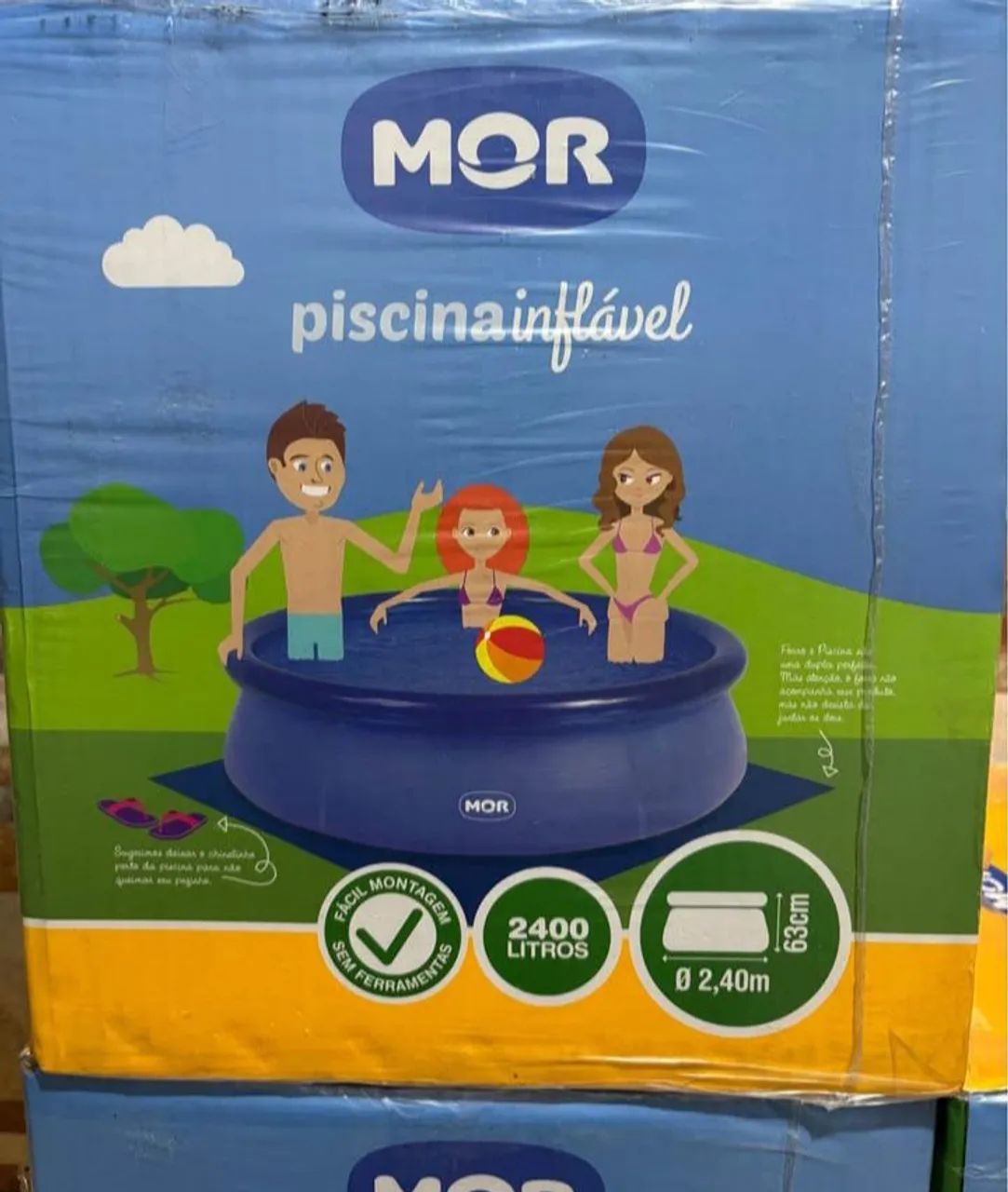 Piscina Inflável  PROMOÇÃO 2400L - Foto 2