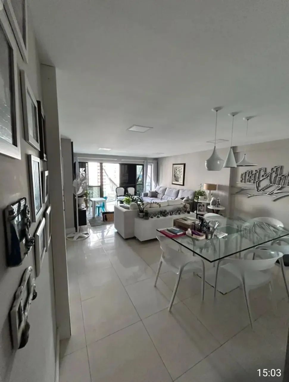 Aluguel Belíssimo Apt 140m² Mobiliado e Projet, 4 qts 3 Sui 2Vgs, Lazer Comp em Boa Viagem - Foto 3
