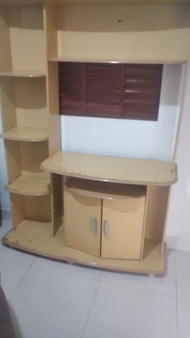 Rack com avarias
