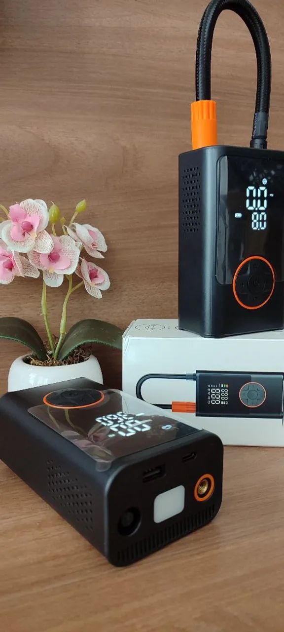 Mini compressor de ar portátil  - Foto 2