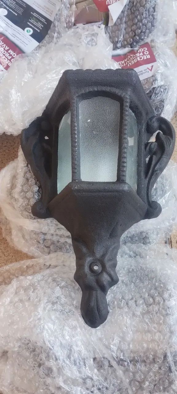 Luminária de Parede Ferro Fundido - Foto 3