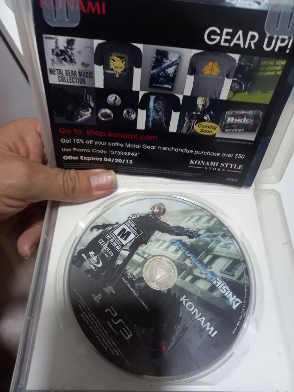 JOGO PS3 METALGEARRISING - Foto 3