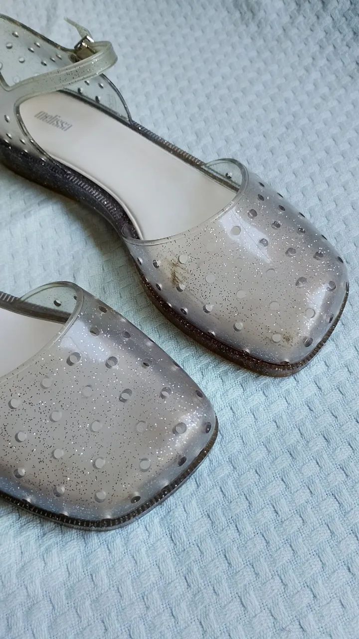 Sandália Melissa Furadinha tamanho 39 - Foto 4