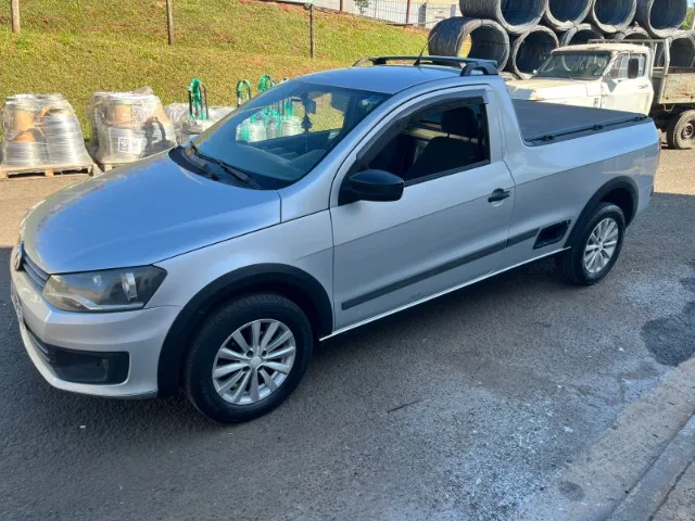 VW Saveiro CS TL MB 2014/2015 - PRATA