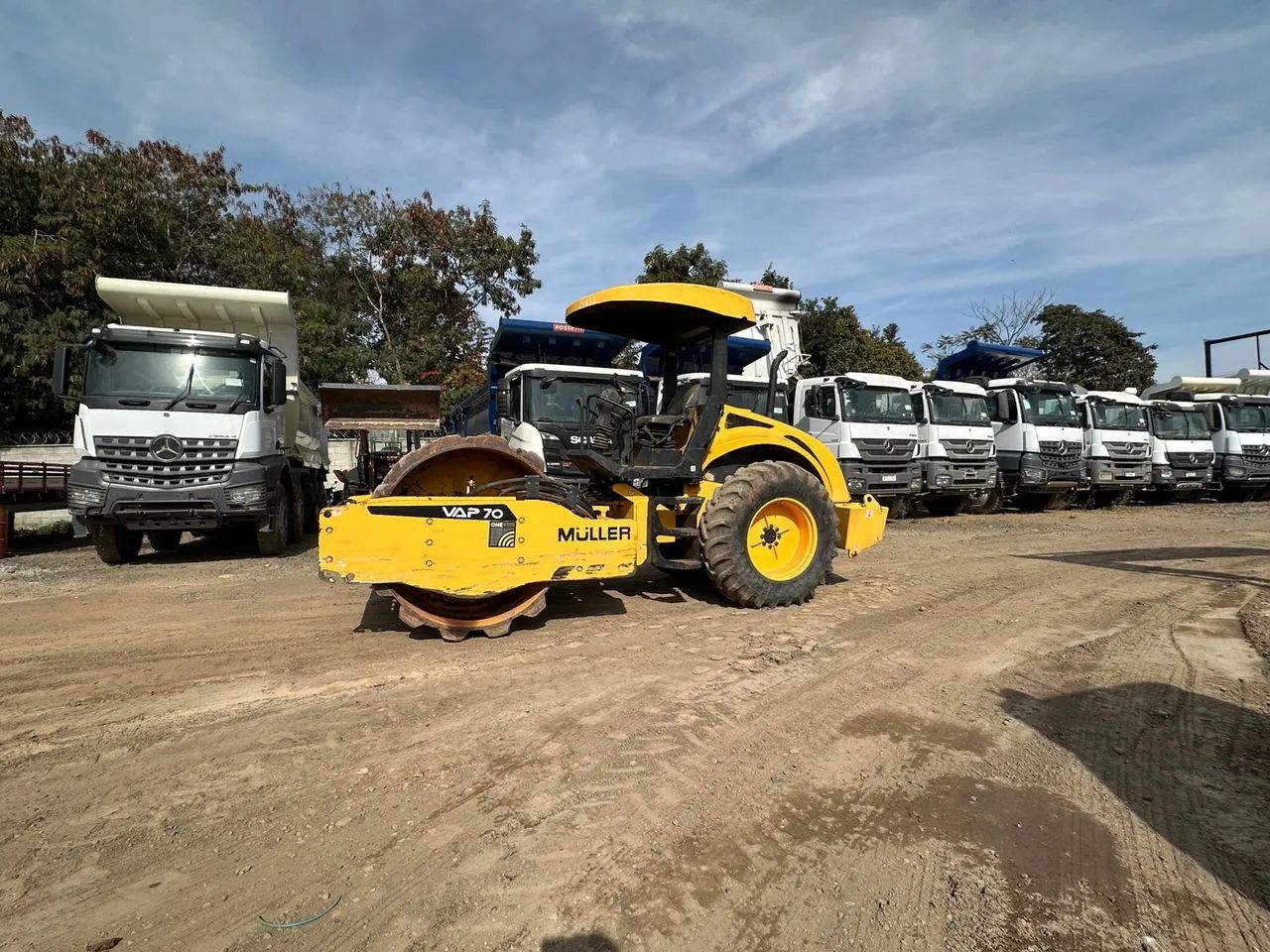 Rolo Compactador Muller VAP 70 2010 PD