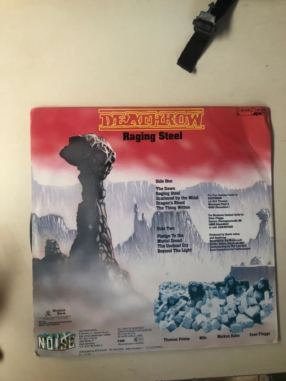 Deathrow - Raging Steel (Vinil) LP 