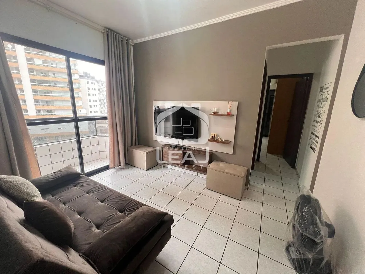 Apartamento para Venda Mobiliado, Praia Grande - Vila Caiçara, R$ 255.000,00 - São Paulo,