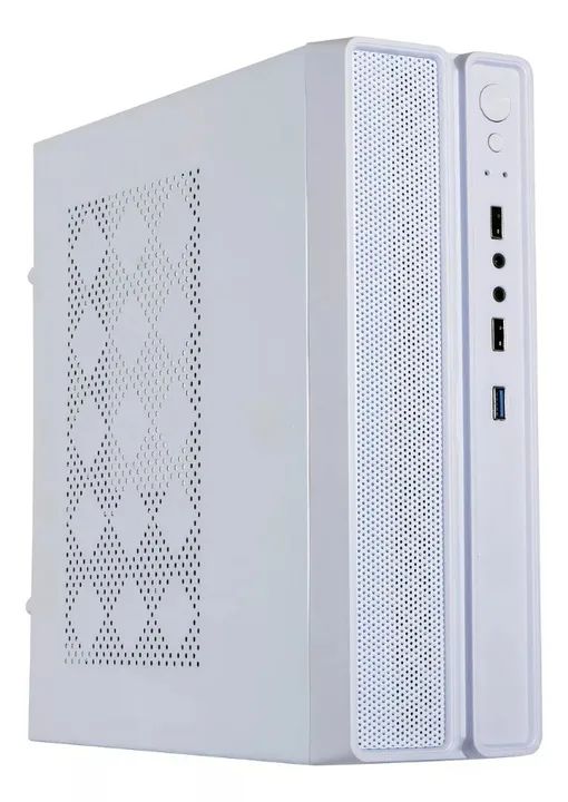 Gabinete Slim com Fonte 200W Branco Bluecase - USB 3.0 / Vertical / Horizontal - Foto 3