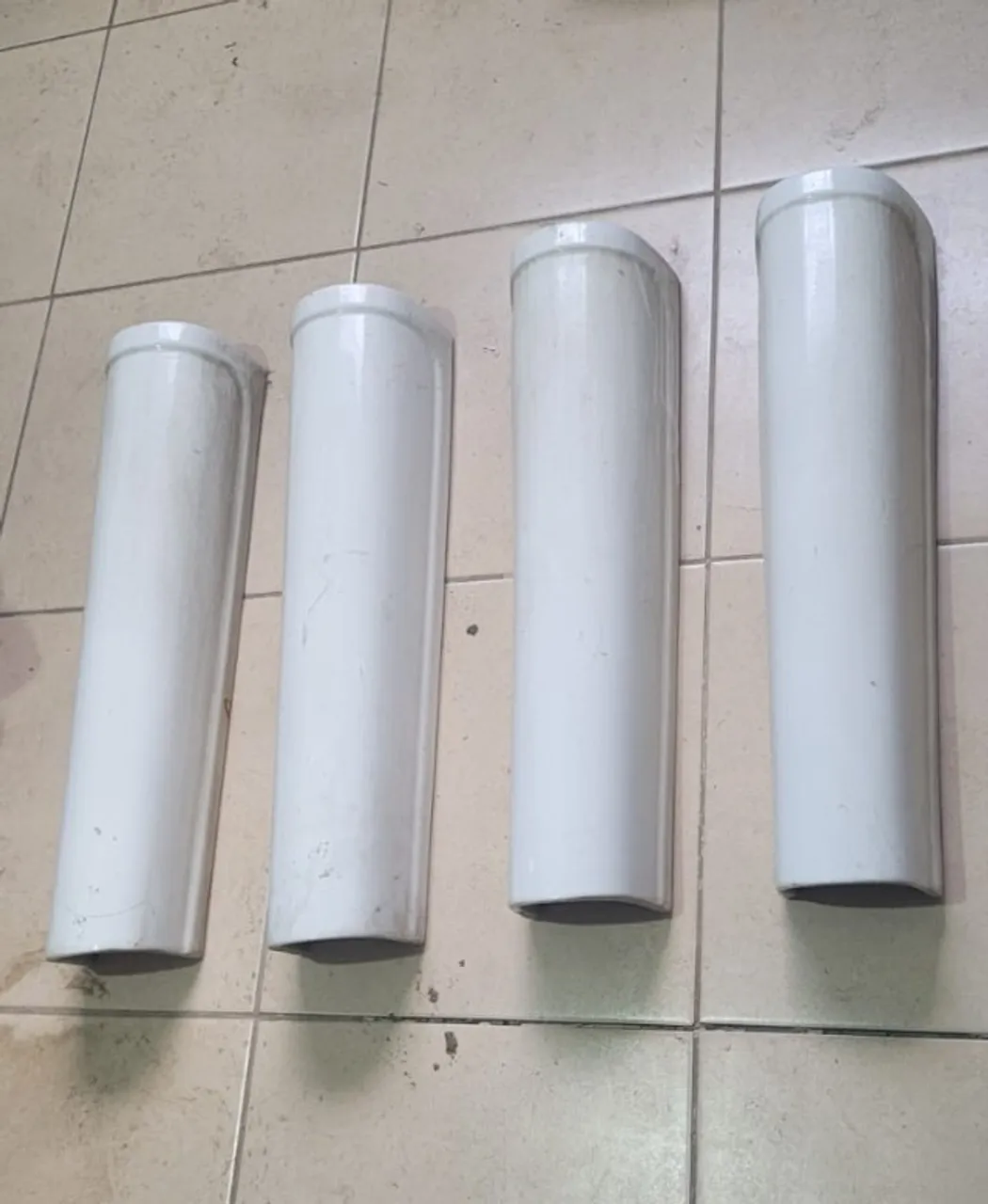 Colunas para Pia de Cerâmica - 4 Unidades