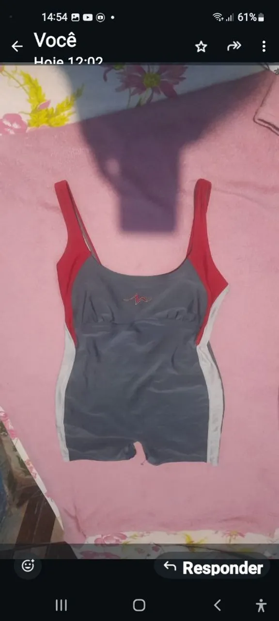 Macacão de natação feminino