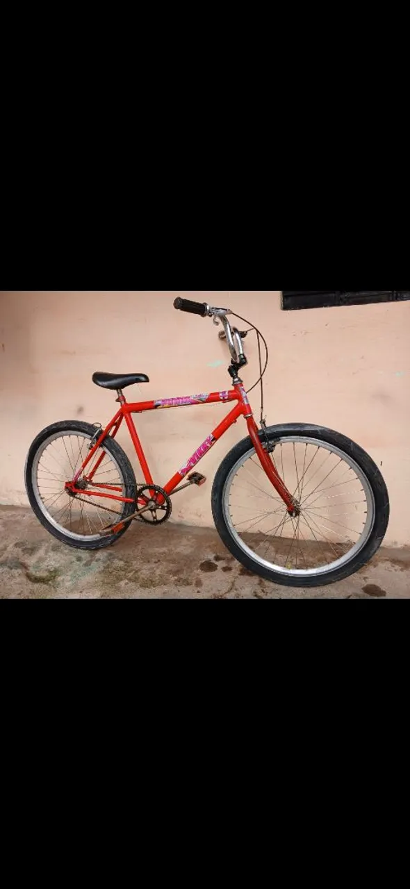 Bicicleta Vermelha Aro 26 promoção R$ 175 no pix