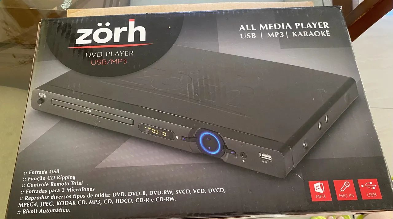 DVD Player TOP - Bivolt automático . Leitor de Discos - Foto 3