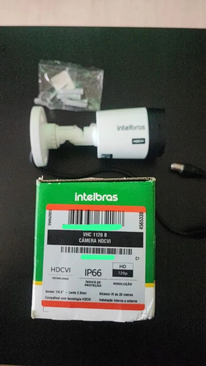Câmera Bullet Intelbras VHC 1120 B - NOVA! R$99,99