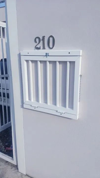 Lixeira de alumínio externa  - Foto 3