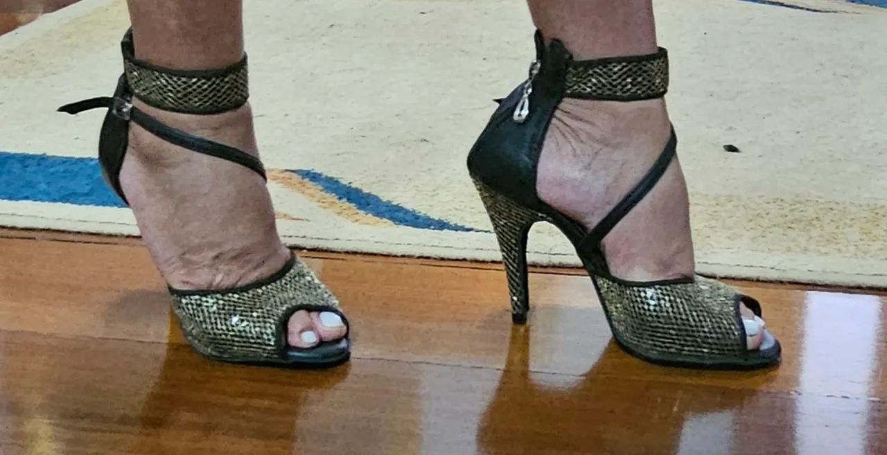 Sandálias de dança 