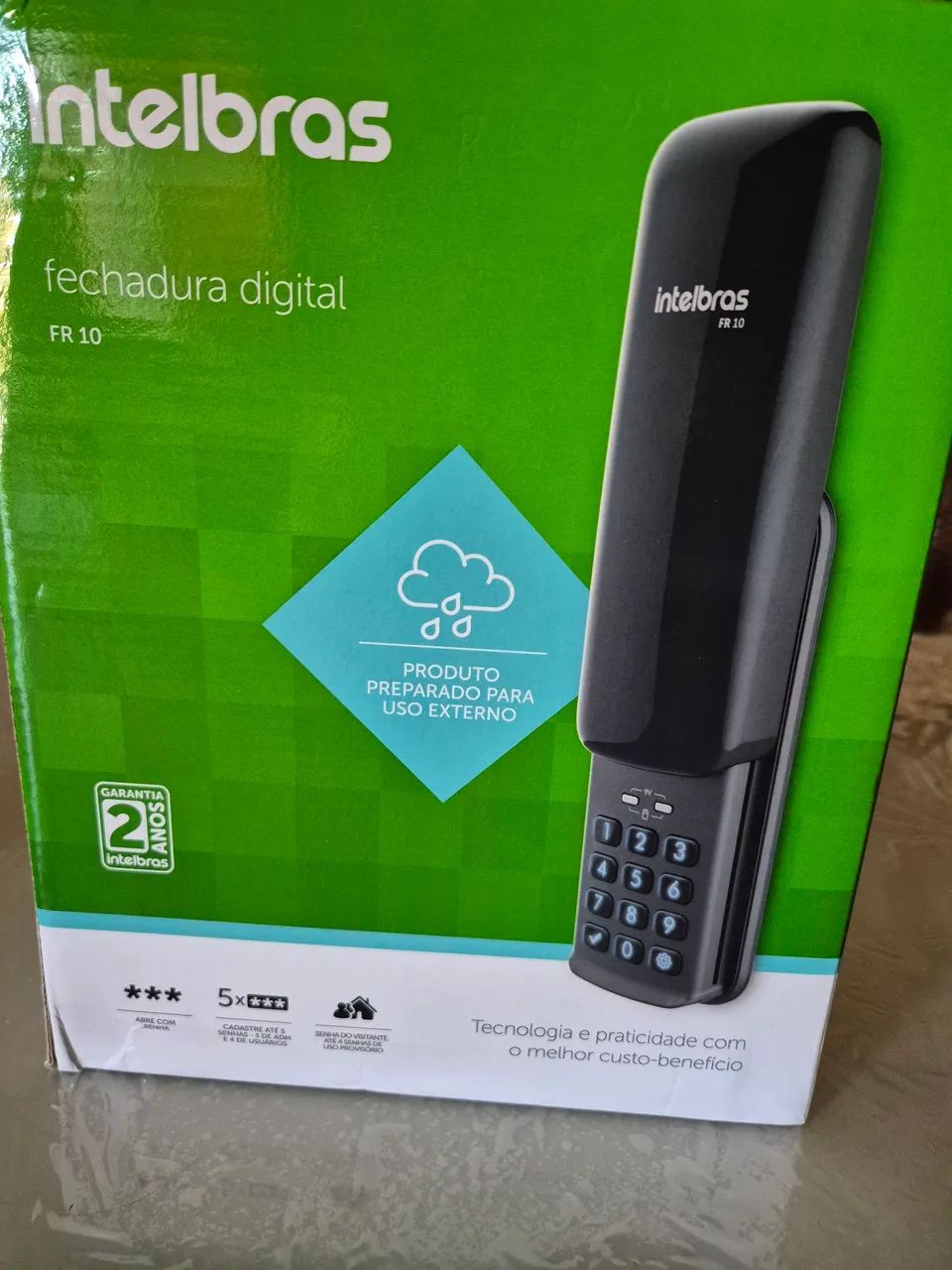 Fechadura digital F10 Intelbras NOVA