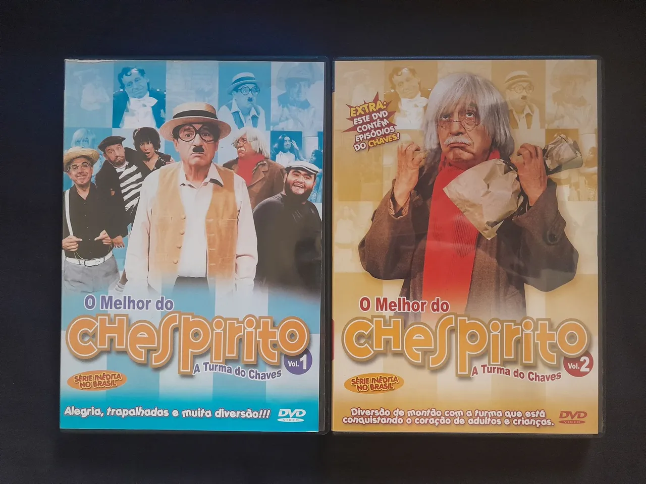 O Melhor do Chespirito a turma do Chaves + Brindes.