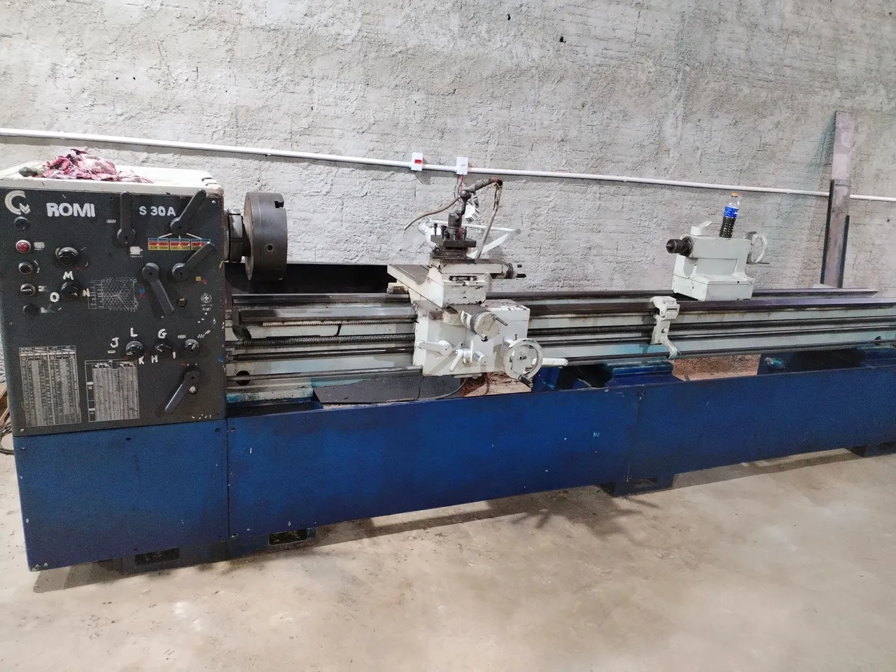 Torno Mecânico ROMI S30A - 3,2 metros entre pontas