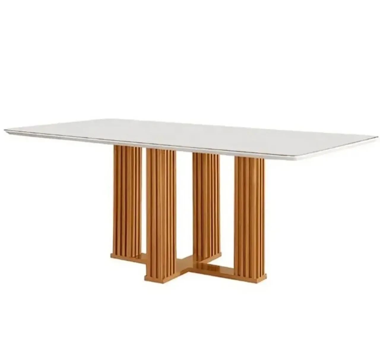 Mesa Jantar Florença 120×80 com Vidro p4