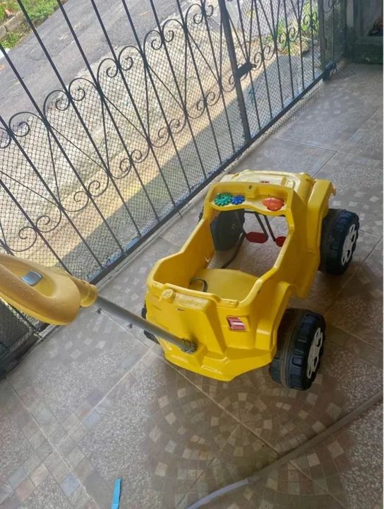 Carrinho infantil banjipe,passeio e pedal - Foto 3
