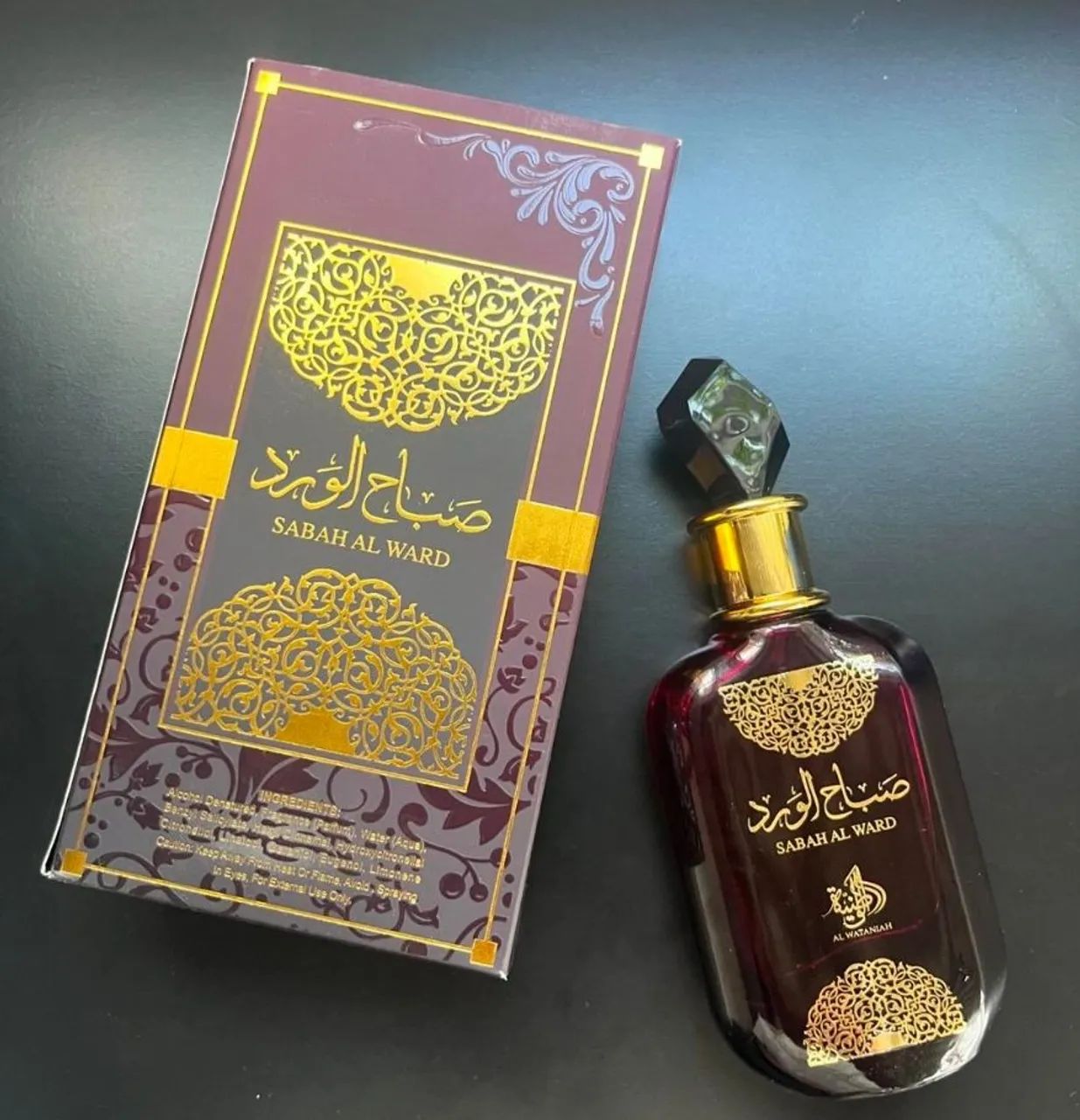 Perfume Arabe Sabah Al Ward - 100ml - original - novo - Foto 3