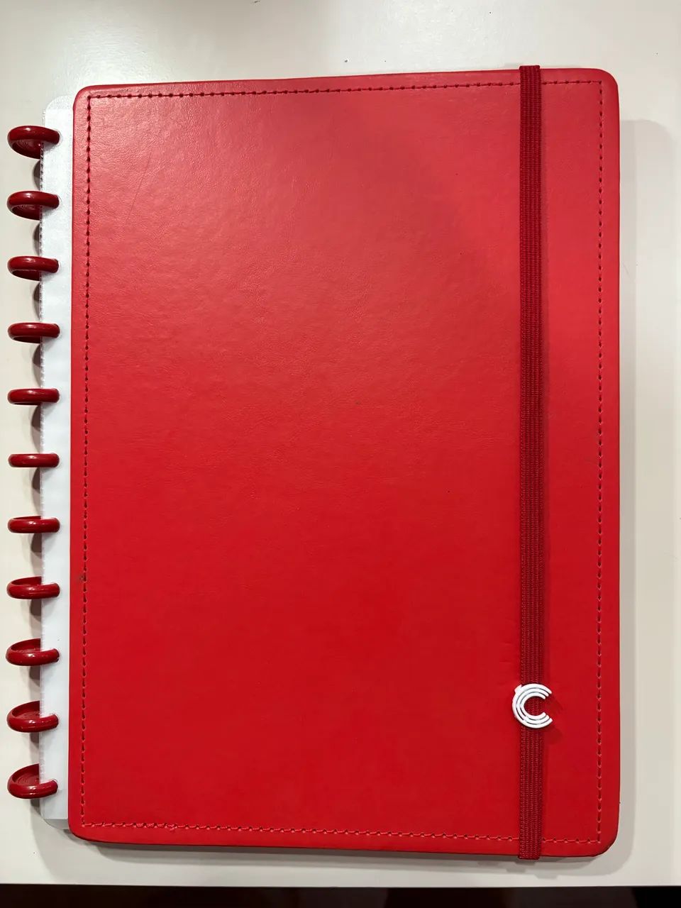 Caderno inteligente vermelho 64750316918402120