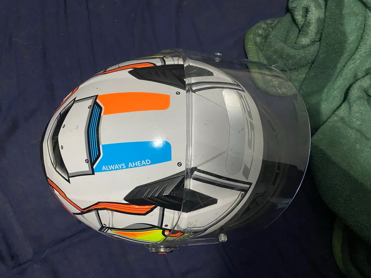 Capacete LS2 Tm. 62, aceito troca.. - Foto 2