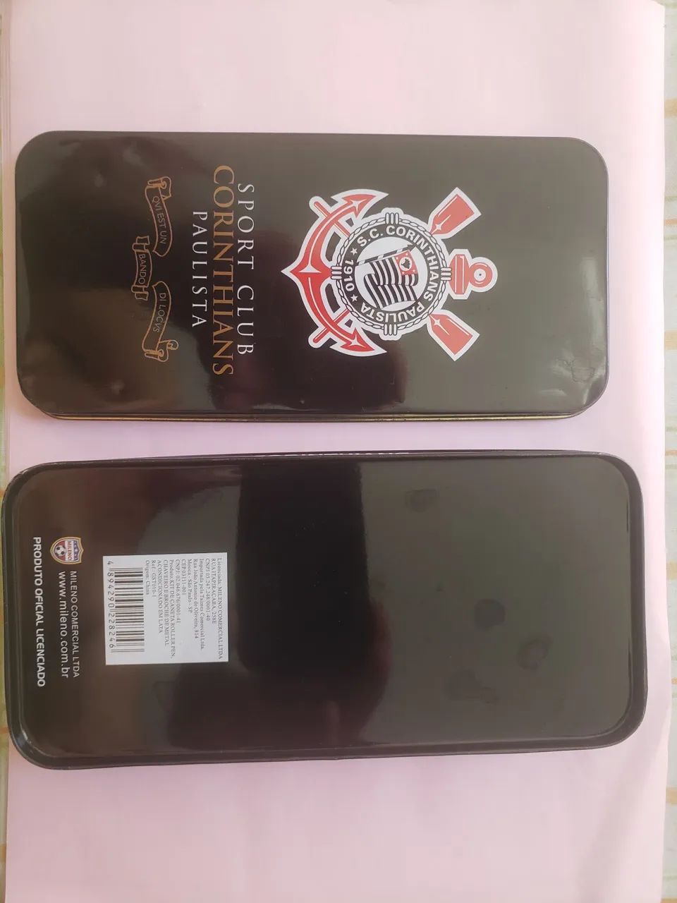 Estojo do Corinthians de lata - Foto 4