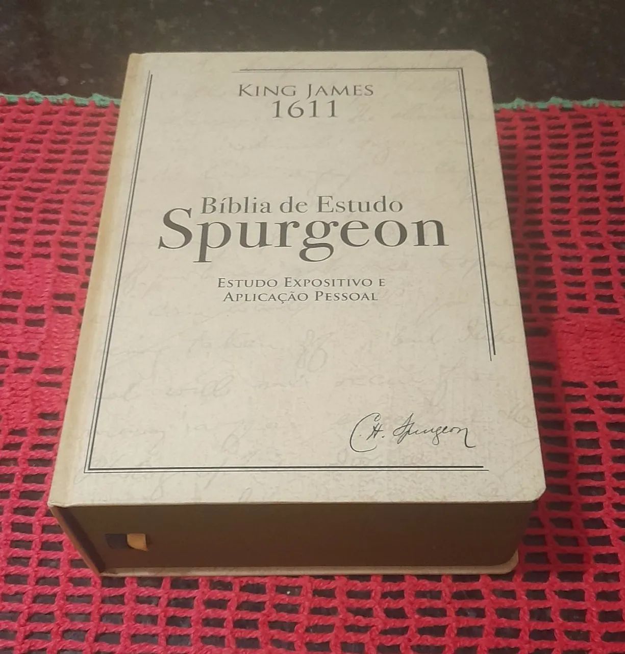 Bíblia de estudo spurgeon (nova)  - Foto 4