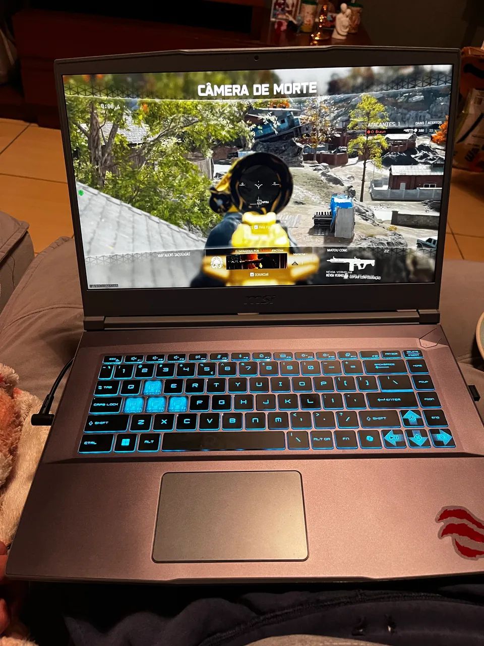 Notebook gamer MSI thin15
