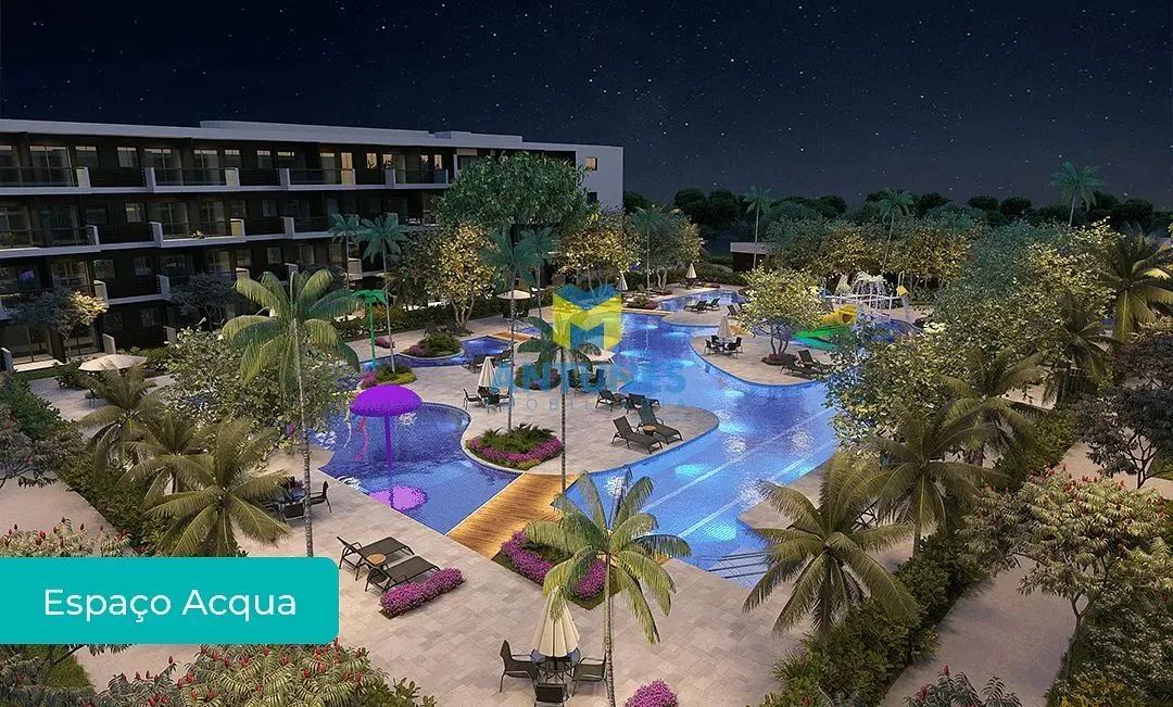 REPASSE de Flat 63m² no MAKAI ACQUA RESORT, obra em andamento Muro Alto (Porto de Galinhas - Foto 3