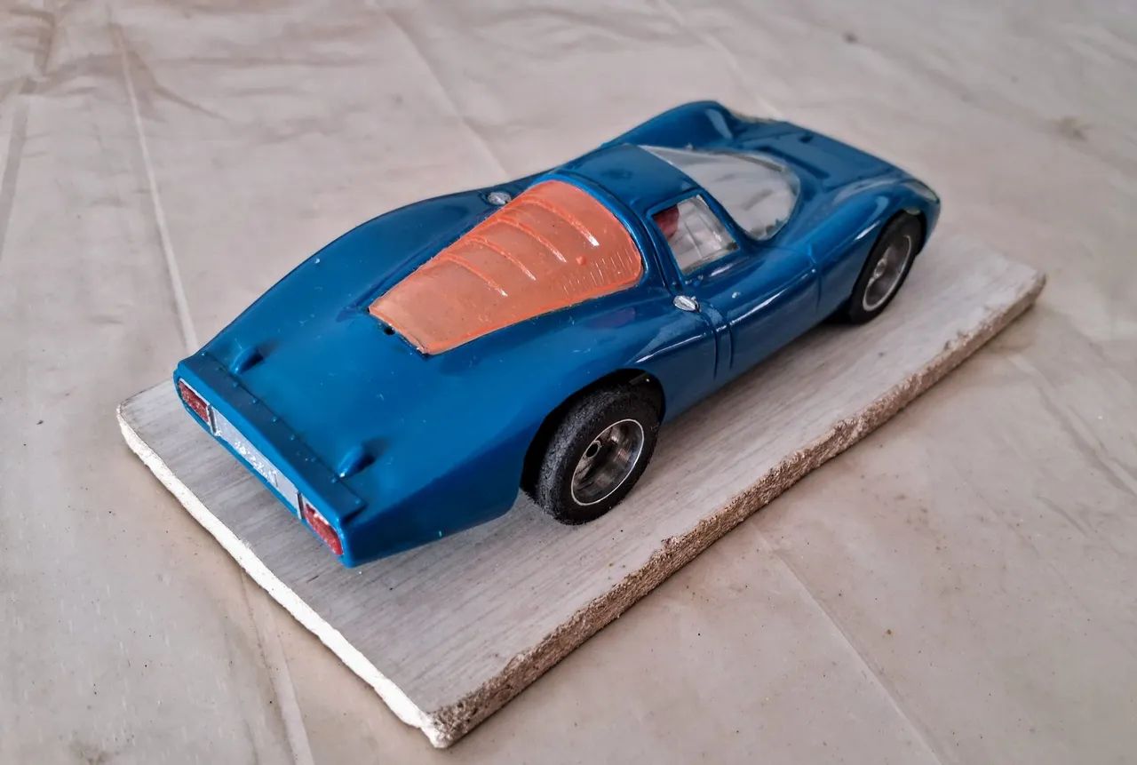 Carro de autorama estrela Porsche década de 60. - Foto 2