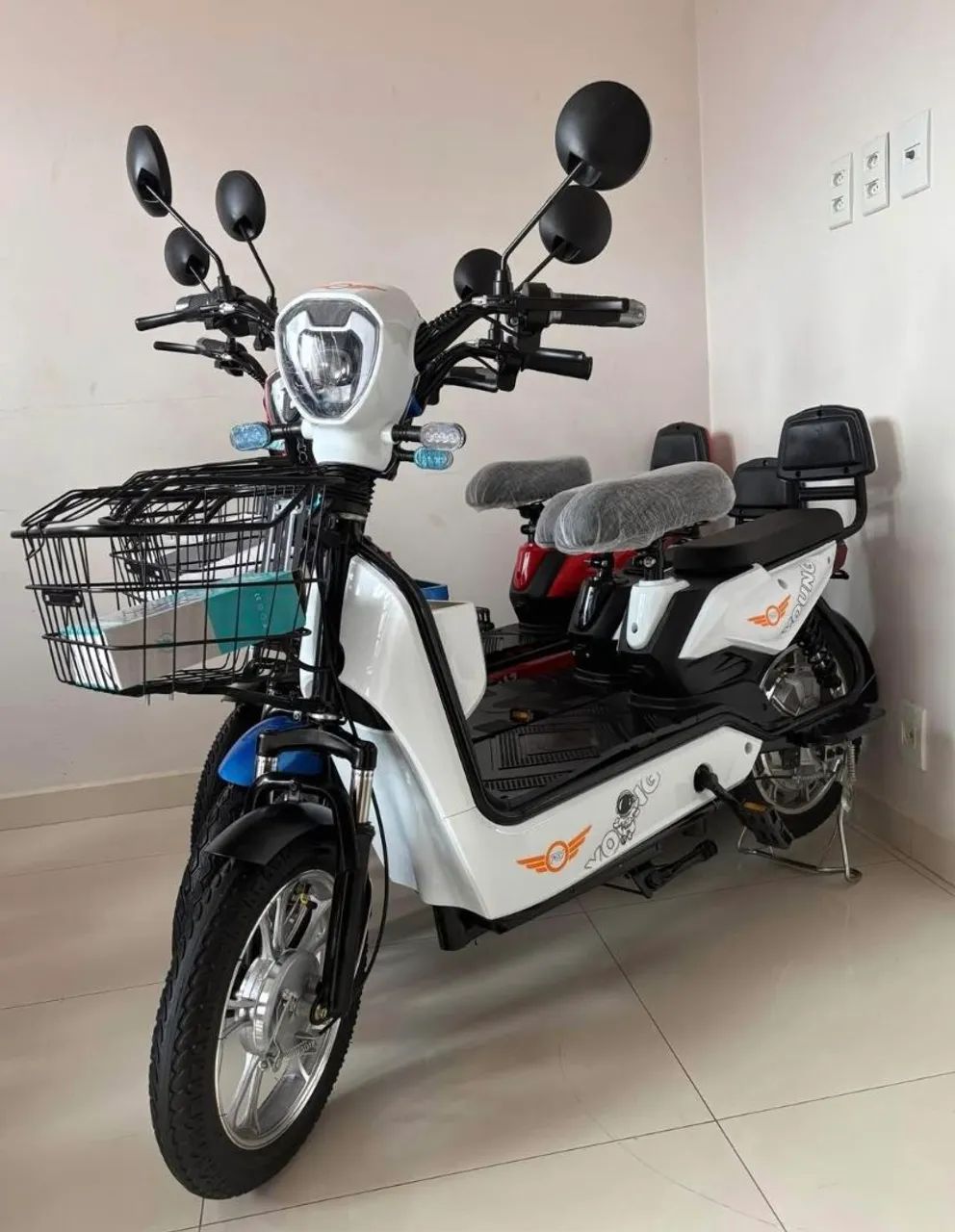 BICICLETA ELÉTRICA ARO 16 COM ALARME 