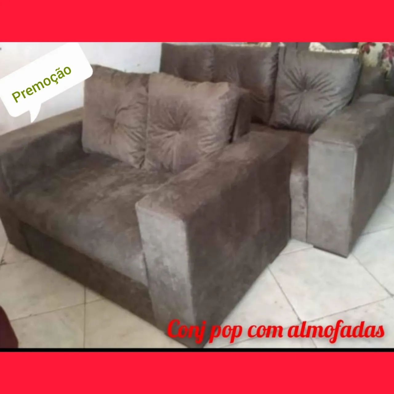 Sofá 2 & 3 lugares com design moderno - Foto 4