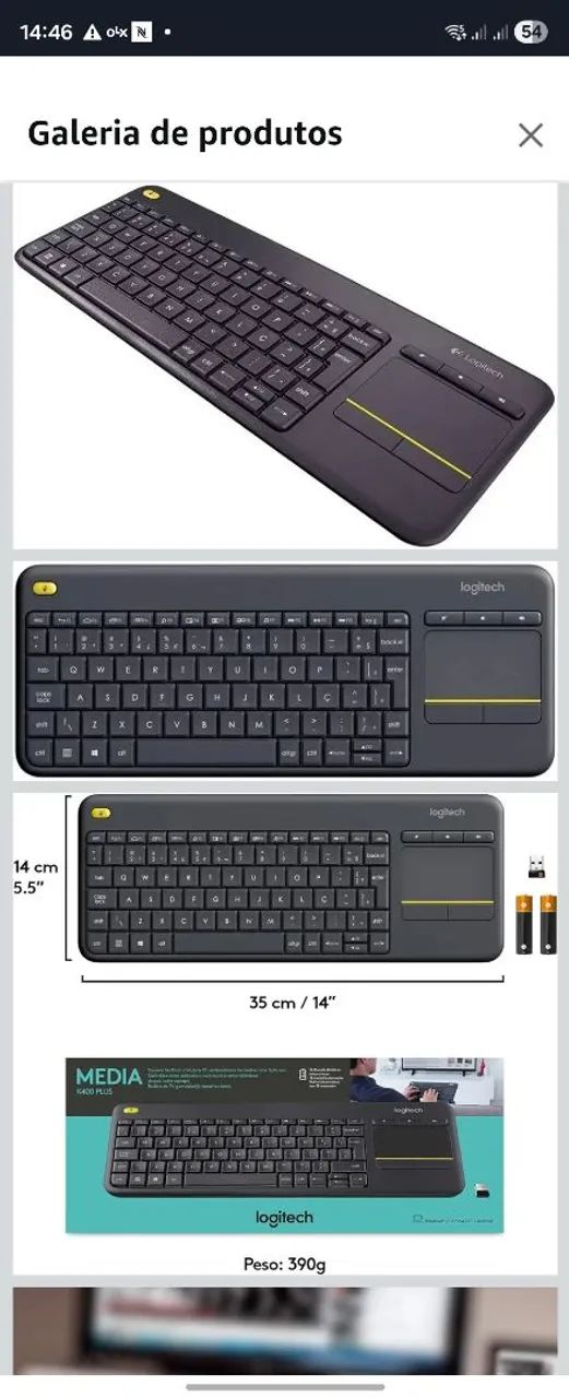 Teclado logística k400+ - Foto 2