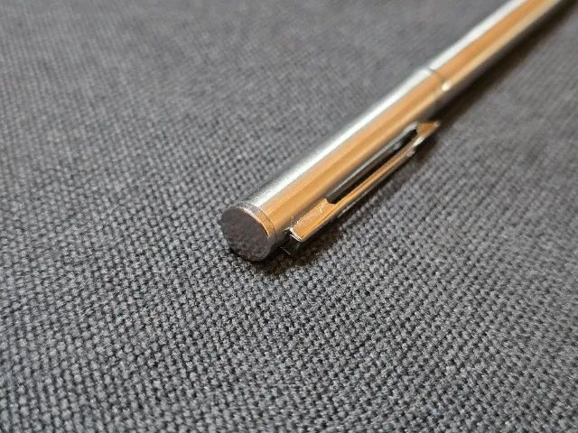 Caneta esferográfica Crown Chrome London - prata - estojo certificado garantia - YW11433S - Foto 5