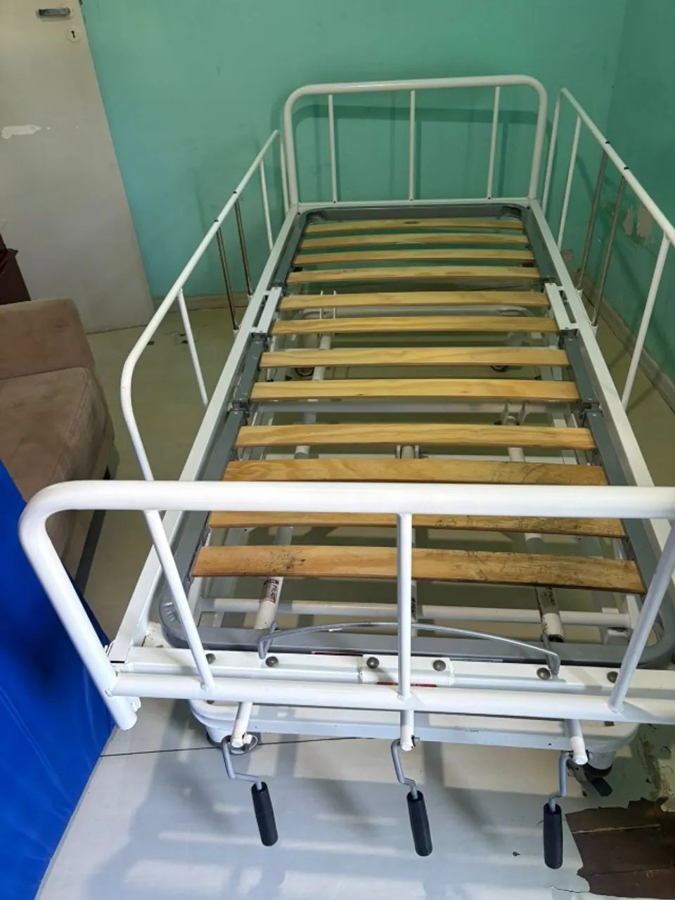 CAMA HOSPITALAR EVOLUTION 3 MANIVELAS FIT PILATI - Foto 4