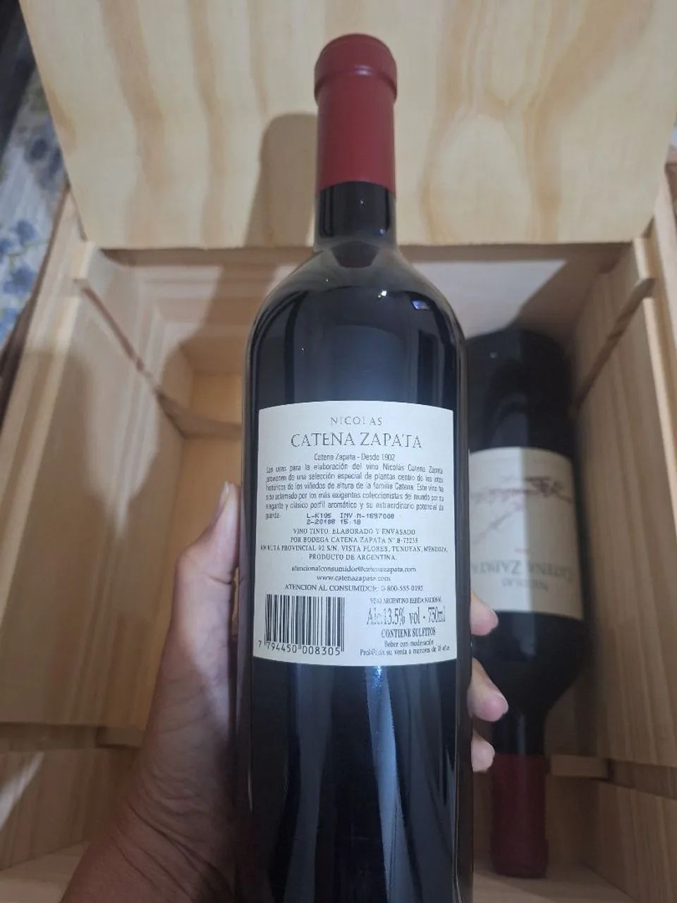 Safra 2016 - Vinho Nicolas Catena Zapata - Foto 2