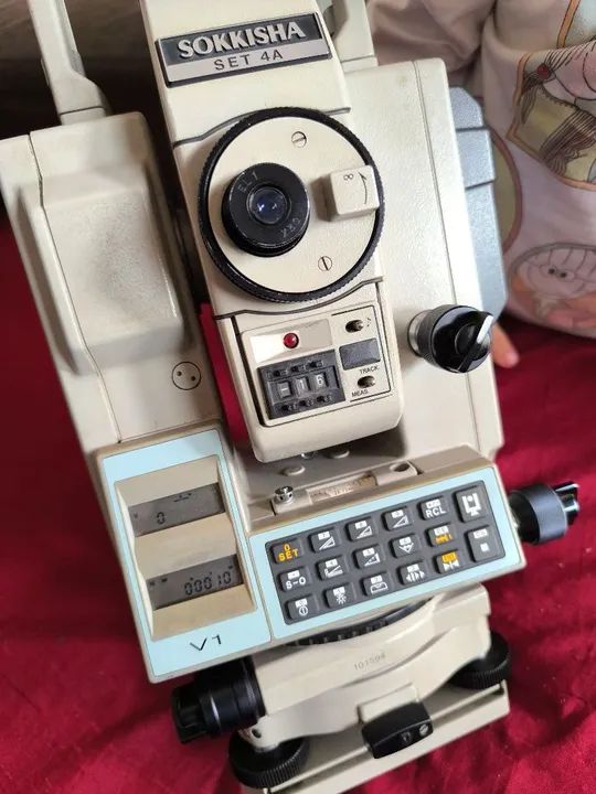 Estação total sokkia set4a 1500$$ troco  - Foto 3