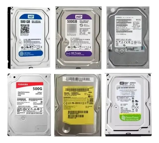 Hd 500gb Sata 3.5 Para Pc Desktop Marcas Variadas (Usado) - Foto 3