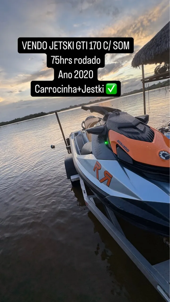 JETSKI JET SKI SEADOO 170 2020 80hrs