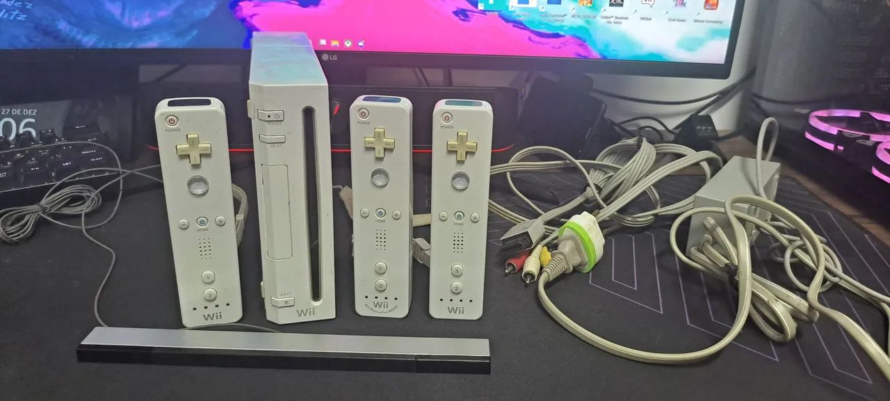 Nintendo wii branco desbloqueado