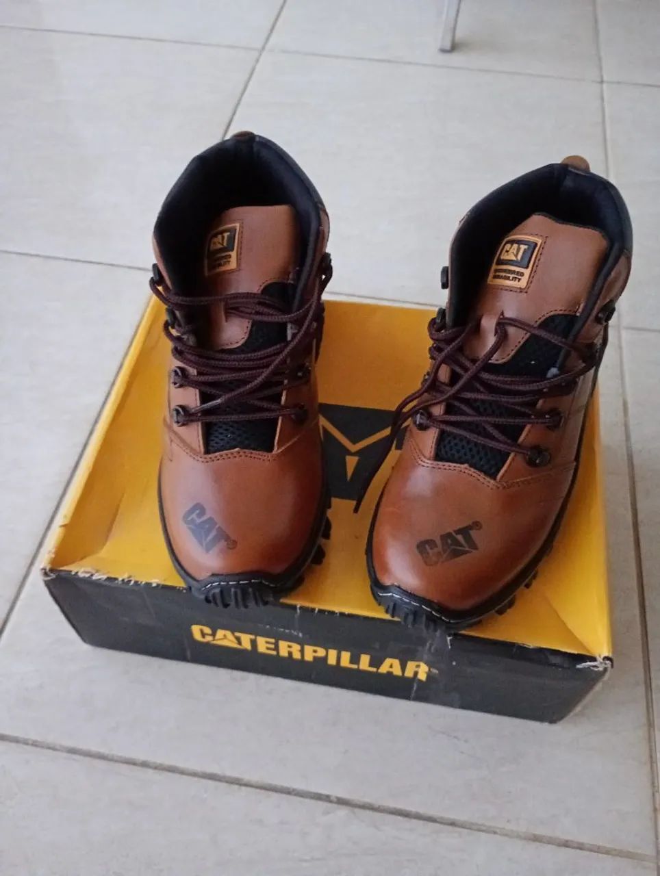 Botas Caterpillar Amarok Café n39 - Foto 2
