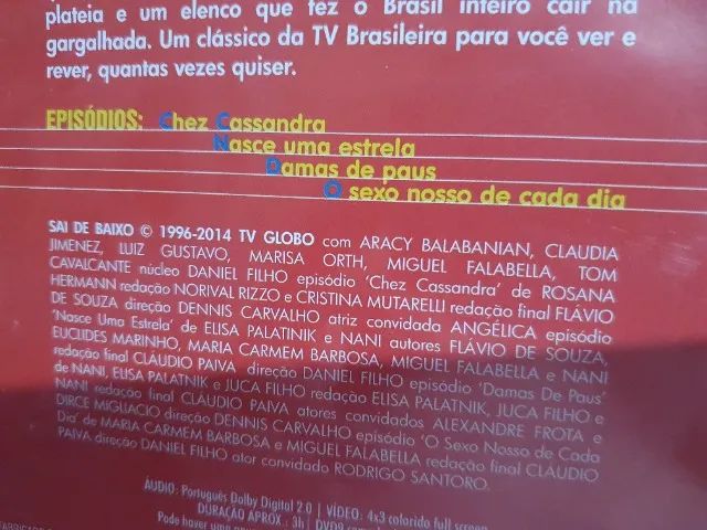 DVD Coleção Sai de Baixo Original - Foto 5