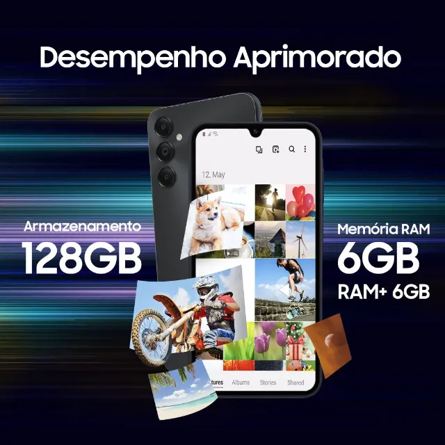 Smartphone Samsung Galaxy A05s 4G 128GB 6GB RAM